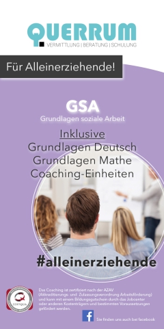 GSA - Grundlagen soziale Arbeit - Für Alleinerziehende!